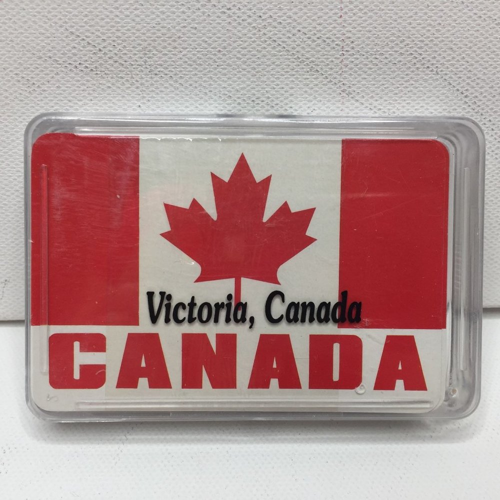 Royalty Special Toronto Victoria Canada Playing Cards Sealed Red Maple Leaf